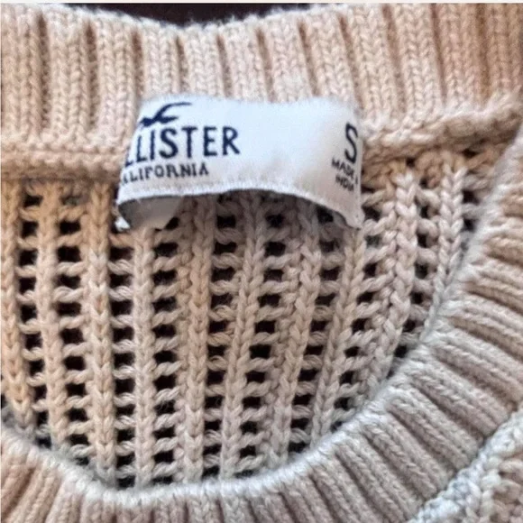 Hollister Cream Knit Tank Top - Picture 6 of 6